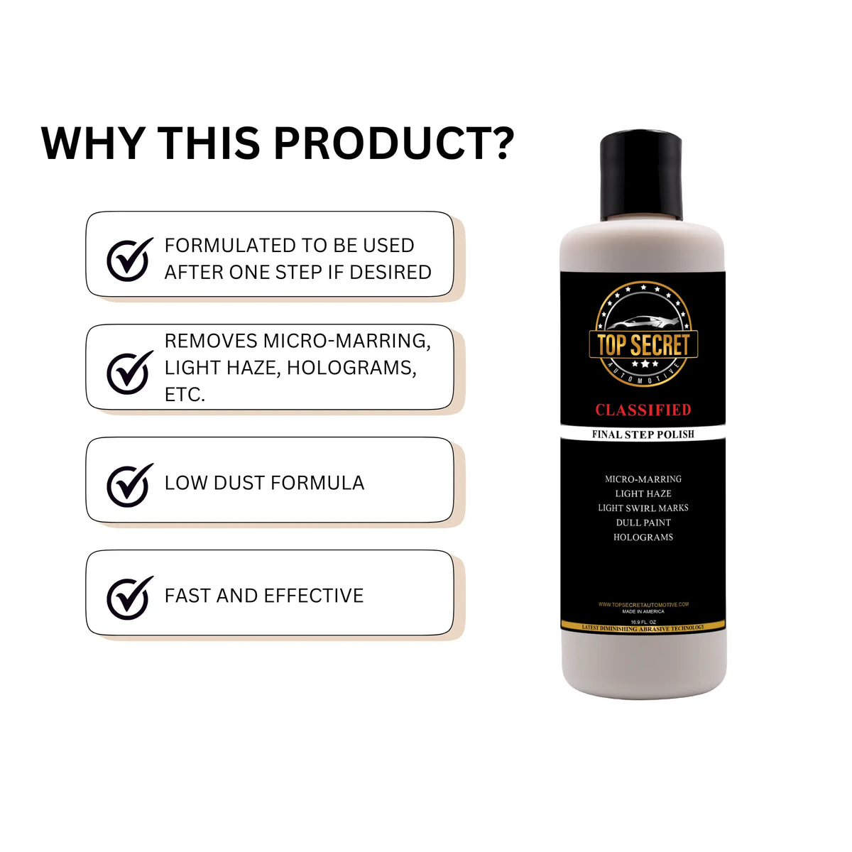 REFYNX - FINAL STEP POLISH Top Secret Automotive