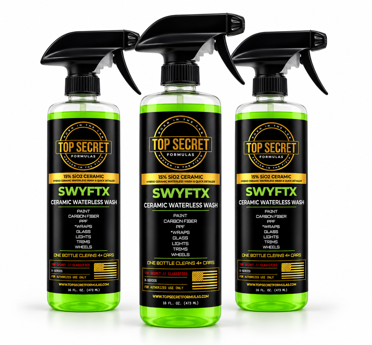 SWYFTX - CERAMIC WATERLESS WASH AND QUICK DETAILER
