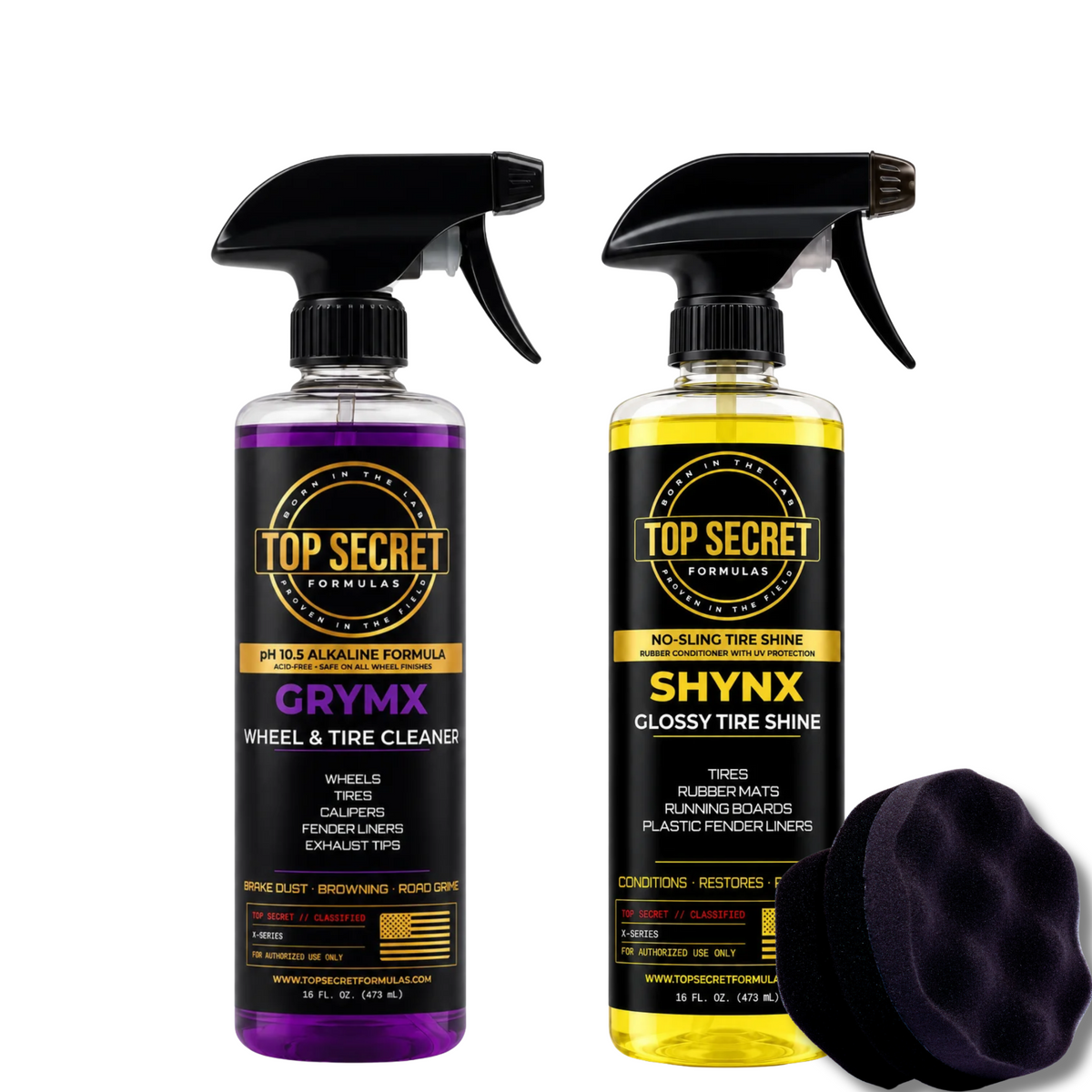 WHEEL CLEANING AND TIRE CONDITIONING KIT