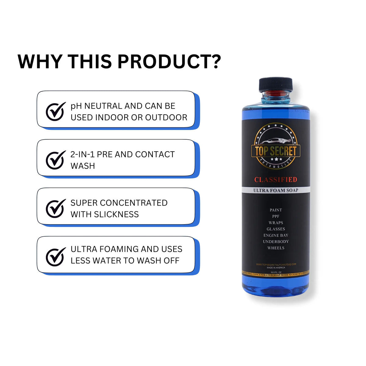 The Pre and Contact Wash Soap That Can Be Used in the Sun! - Top Secret Automotive