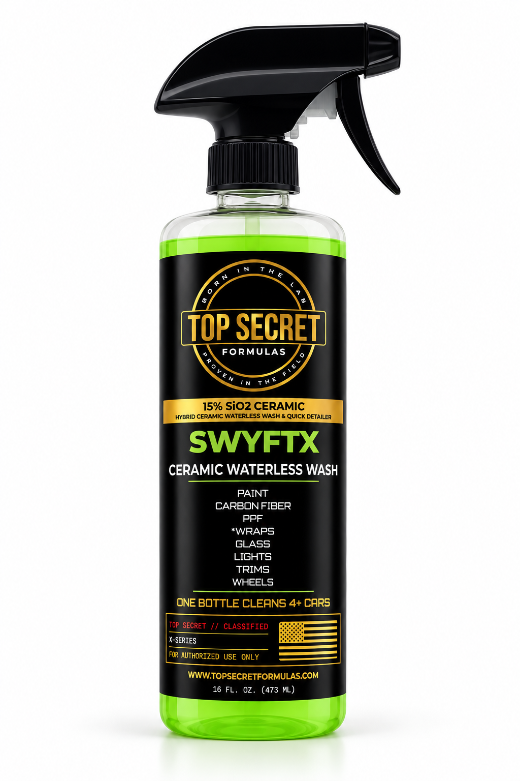 SWYFTX - CERAMIC WATERLESS WASH AND QUICK DETAILER