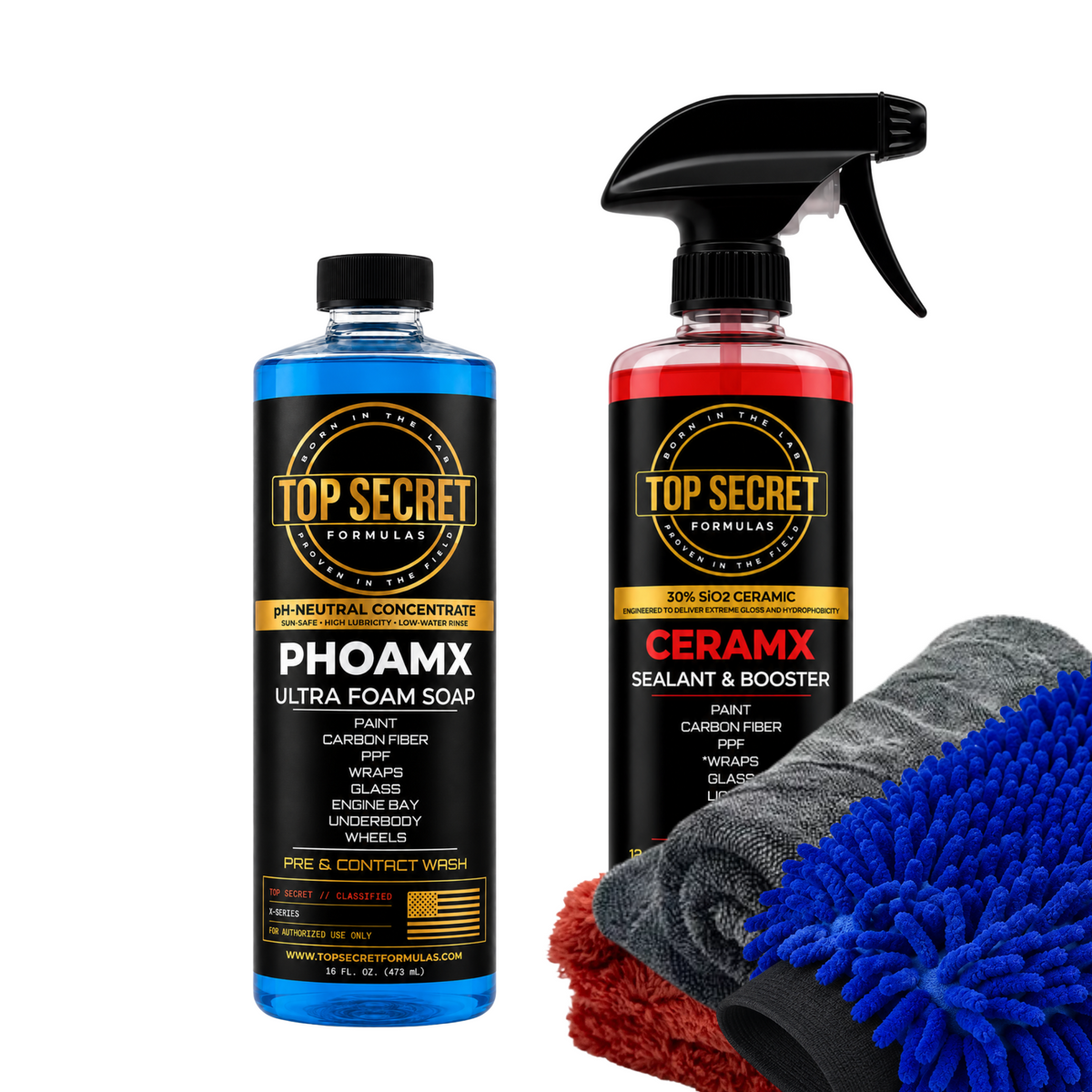 WASH, DRY AND PROTECT KIT
