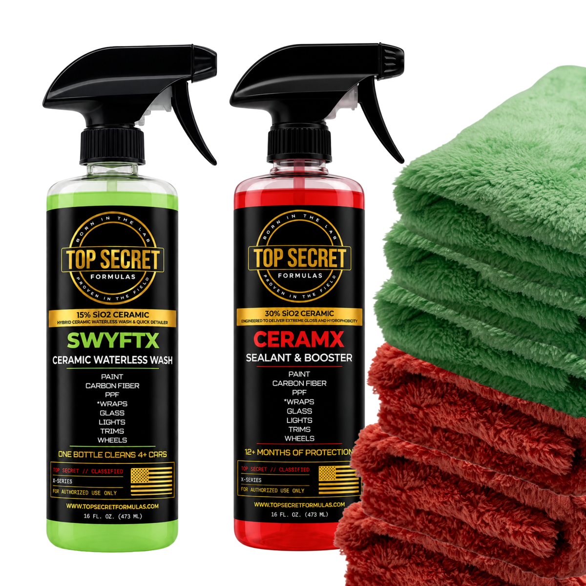 WATERLESS WASH AND PROTECT KIT