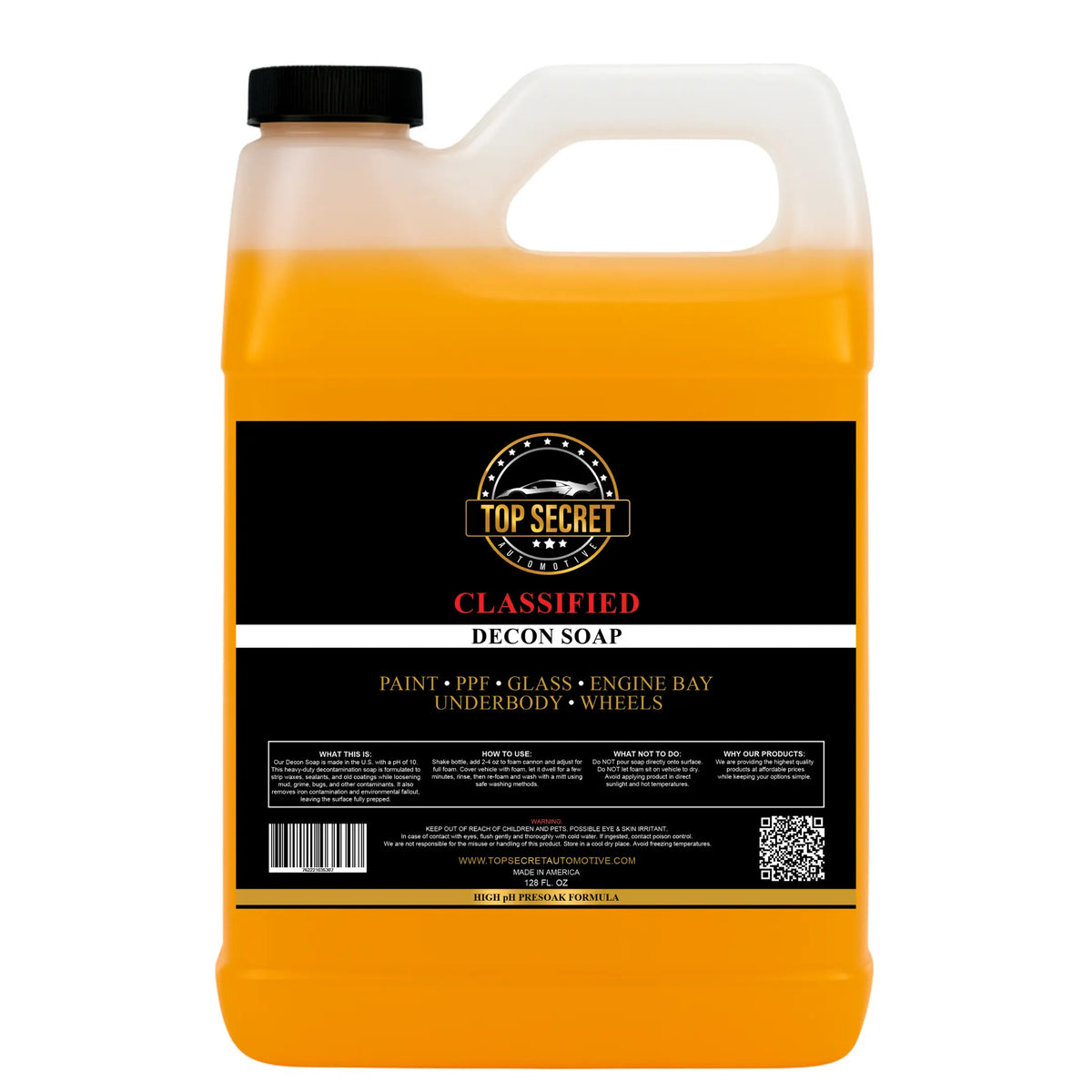 PHOAMX - DECON SOAP Top Secret Automotive
